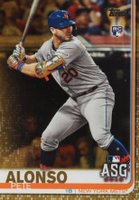 2019 Topps Update  #US47 Pete Alonso Gold Baseball Card