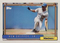 1992 Topps #50 Ken Griffey Jr. Baseball Card
