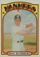 1972 Topps #203 Ron Blomberg Baseball Card