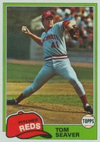 1981 Topps #220 Tom Seaver Baseball Card