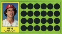 1981 Topps Scratch-Offs #104 Steve Carlton Baseball Card