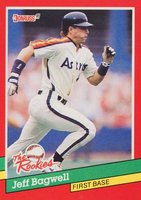 1991 Donruss Rookies #30 Jeff Bagwell Baseball Card
