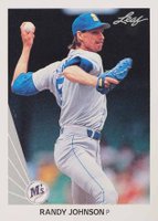 1990 Leaf #483 Randy Johnson Baseball Card