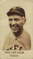 1920 W-UNC (1920) Shoulderless Series # Tris Speaker Baseball Card