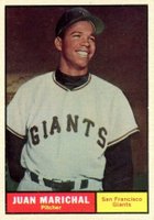 1961 Topps #417 Juan Marichal Baseball Card
