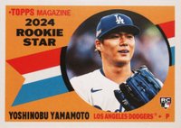 2024 Topps Throwback Thursday #142 Yoshinobu Yamamoto Baseball Card