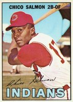 1967 Topps #43 Chico Salmon Baseball Card