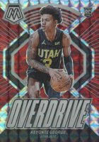 2023 Panini Mosaic Overdrive #7 Keyonte George Basketball Card