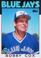 1986 Topps #471 Bobby Cox Baseball Card