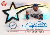 2022 Topps Pristine Slice of A Star Autograph Relics #SSARGA Gary Sheffield Baseball Card