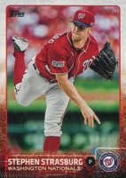 2015 Topps #665 Stephen Strasburg Baseball Card