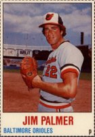 1978 Hostess #116 Jim Palmer Hand Cut Baseball Card