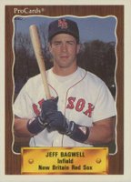 1990 Procards Glossy #1324 Jeff Bagwell New Britain Red Sox Baseball Card