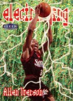 1998 Fleer Tradition Electrifying #5 Allen Iverson Basketball Card
