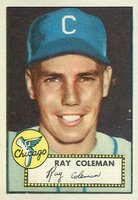 1952 Topps #211 Ray Coleman Baseball Card