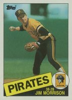 1985 Topps #433 Jim Morrison Baseball Card