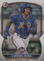 2023 Bowman Draft #BD193 Luisangel Acuna Baseball Card