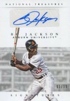 2015 Panini National Treasures Signatures #9 Bo Jackson Baseball Card