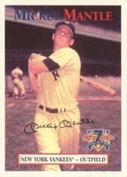 1997 Score Board Mantle Shoe Box Collection #59 Mickey Mantle Baseball Card