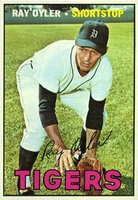 1967 Topps #352 Ray Oyler Baseball Card
