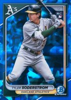 2024 Bowman Chrome Sapphire Edition #16 Tyler Soderstrom Baseball Card