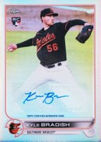 2022 Topps Chrome Update Autographs #ACKB Kyle Bradish Baseball Card
