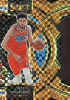 2023 Panini Select #160 Chet Holmgren Bronze Checker Die-Cut Basketball Card