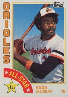 1984 Topps #397 Eddie Murray Baseball Card