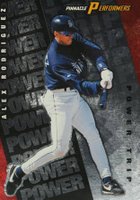 1998 Pinnacle Performers Power Trip #2 Alex Rodriguez Baseball Card