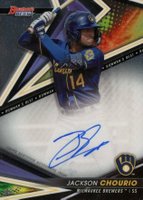 2022 Bowman's Best Best of 2022 Autographs #B22JCH Jackson Chourio Baseball Card