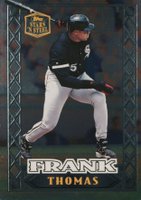 1999 Topps Stars 'N Steel #29 Frank Thomas Baseball Card