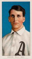 1909 White Borders Broadleaf 350  #265 Harry Krause Portrait Baseball Card