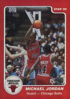 1996 Topps NBA Stars Reprints #24 Michael Jordan 1985 Reprint-Refractor Basketball Card