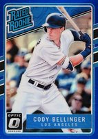 2017 Panini Donruss Optic #65 Cody Bellinger Blue Baseball Card