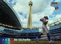 2020 Stadium Club #112 Bo Bichette Chrome-Refractor Baseball Card