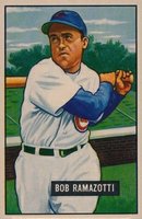 1951 Bowman #247 Bob Ramazotti Baseball Card