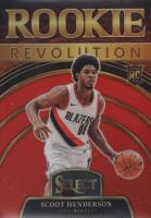 2023 Panini Select Rookie Revolution #4 Scoot Henderson Red Prizm Basketball Card
