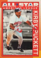 1990 Topps Tiffany #391 Kirby Puckett Baseball Card