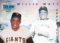 1993 Upper Deck Then & Now #TN18 Willie Mays Baseball Card