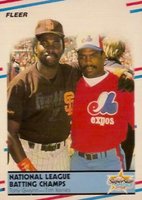 1988 Fleer #631 N.L. Batting Champs Baseball Card