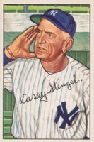 1952 Bowman #217 Casey Stengel Baseball Card