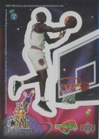 1996 Upper Deck Space Jam Cosmic Showdown #CS6 Michael Jordan Basketball Card