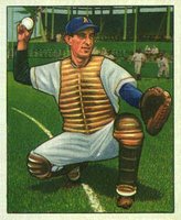 1950 Bowman #157 Mike Guerra Baseball Card