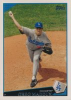 2009 Topps #287 Greg Maddux Baseball Card