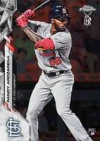 2020 Ben Baller Chrome #49 Randy Arozarena Baseball Card