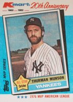 1982 K-Mart 20th Anniversary #29 Thurman Munson Baseball Card