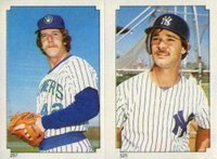1984 Topps Stickers #297 Don Mattingly/Tom Tellmann Baseball Card