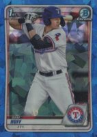 2020 Bowman Chrome Sapphire Edition #BCP33 Sam Huff Baseball Card
