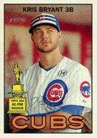 2016 Topps Heritage #70 Kris Bryant Portrait Baseball Card