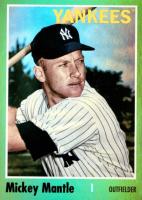 2024 Topps Archives #119 Mickey Mantle Green Foilboard Baseball Card